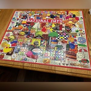 White Mountain Puzzle 1000 pieces